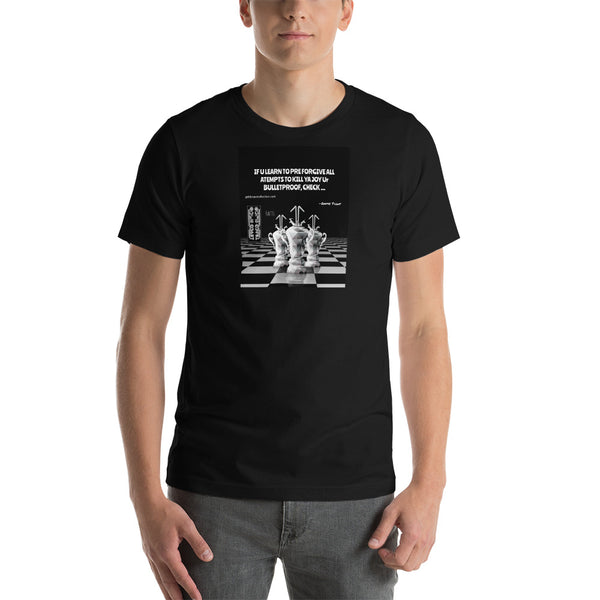 CHECKMATE + Short-Sleeve Unisex T-Shirt
