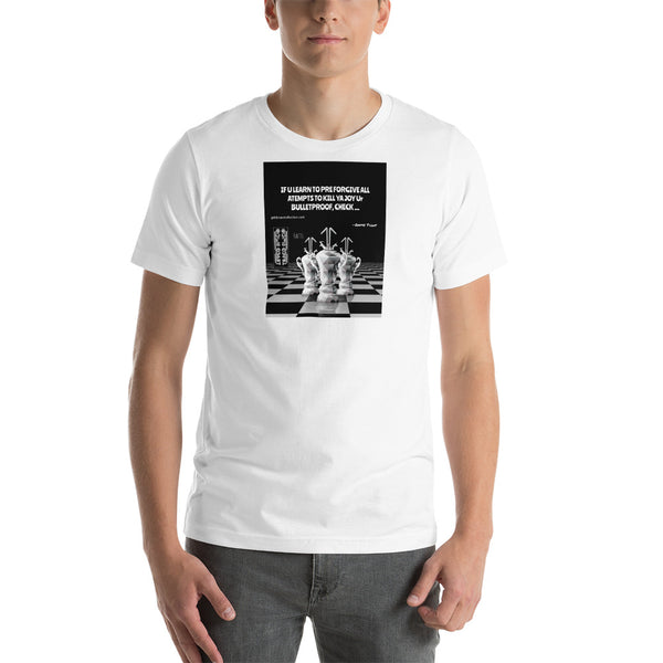 CHECKMATE + Short-Sleeve Unisex T-Shirt